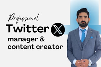 manage your twitter x account and create content