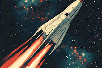 design spaceship, sci fi illustration and sci fi art