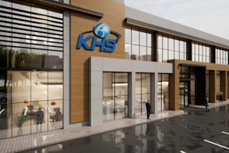 3d landscape design, garden, patio front yard pool, backyard, 3d exterior render