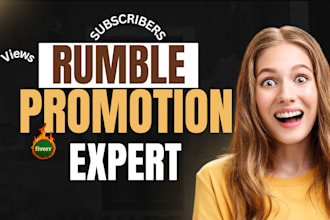 do organic rumble video promotion rumble promotion, channel monetization