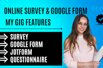 do online survey, survey, google form,  jotform questionnaire