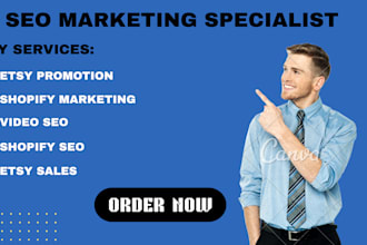 do etsy promotion shopify marketing  SEO marketing etsy sales