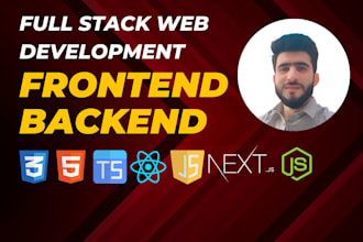 do full stack mern next js react development custom html app