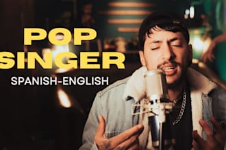 be your singer songwriter in spanish or english