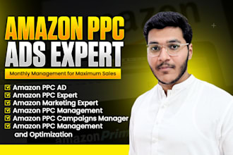 create amazon fba ads or manage amazon ppc ads, amazon sponsored ads monthly cam