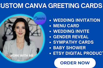 design custom greeting cards invitation card design