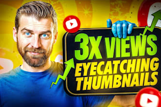 create clickbait youtube thumbnails