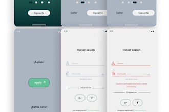 make your mobile app UX UI design and prototype in figma