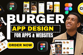 develop burger app delivery grocery app food delivery app website