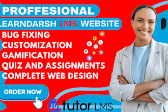 design or redesign your wordpress lms website with learndash, buddyboss, tutor