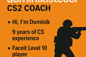 coach you in cs2 with faceit 10 level tactics, aim and game sense