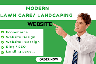 design lawn care website landscaping website lawn care website for lawn care