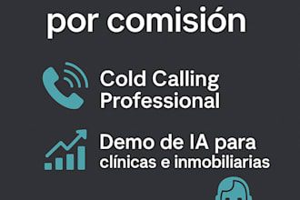 generate qualified leads for your ai assistant by cold calling agencies or clin