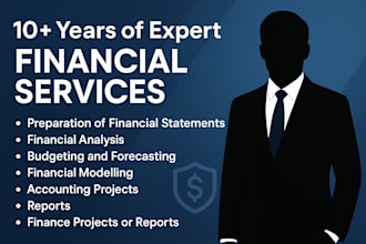 do excel projects, accounting and finance assignments, financial model forecasts