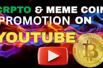 promote your nft or crypto project on my youtube channel,affiliate marketing