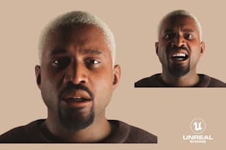 do 3d realistic metahuman 3d model 3d unreal engine 3d daz character
