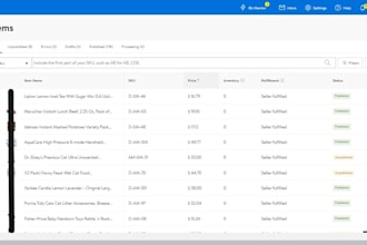 list products on walmart, walmart bulk listing, wfs listing, dropshipping