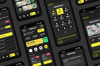 design and develop game website, game app, smart tv, VR gam, crypto game website