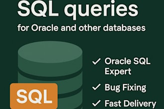write and fix sql queries for oracle and other databases