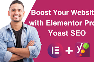 install elementor pro and yoast SEO premium on your website