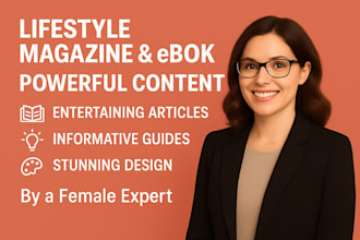 design lifestyle magazine and entertainment ebook