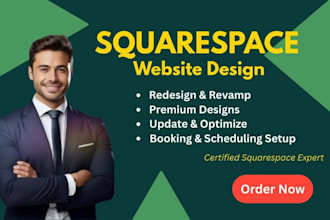 do squarespace website design, and redesign squarespace, squarespace website