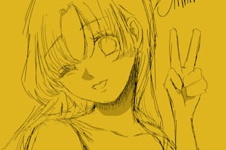 draw anime and manga style of your profile picture