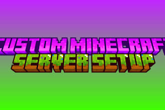 setup your minecraft server and configure plugins for you