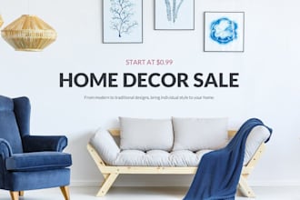 home décor shopify store furniture store interior design home decor website