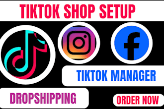 set up manage fix tiktok shop tiktok ads affiliate marketing tiktok dropshipping