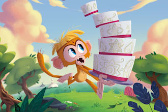 design children storybook illustration and picture book