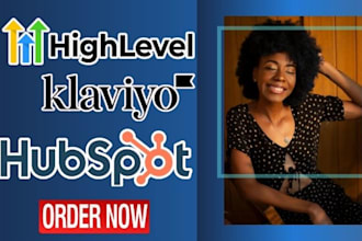 redesign gohighlevel website hubspot website setup klaviyo flows go highlevel
