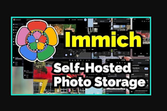 install immich, plex media server on synology, unraid server and open source app