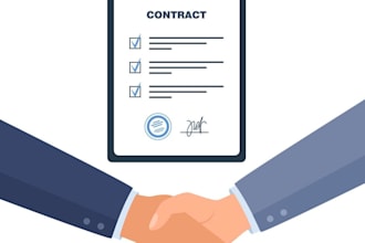 draft or review your business contract or service agreement