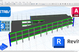 do structural analysis, modeling and design with etabs safe