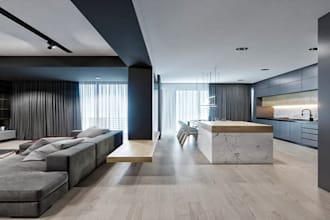 rebuild 3d villa,model cgi apartment,minimalist house,beach,exterior,lounge area