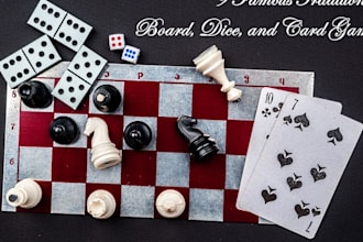 develop board game, card game, chess game, ludo game, pokemon game