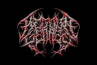 make metal, punk, hardcore logo font for your band