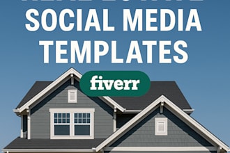 create custom real estate canva templates to elevate your brand