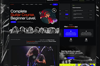 design music website for artist djs producers bands record label event