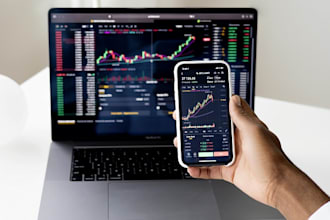 develop forex trading website, stock trading app, web trader CRM, forex broker