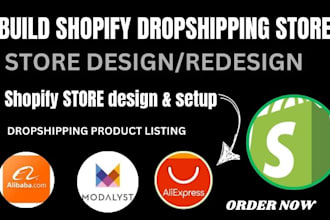 build shopify dropshipping store import product in shopify store via modalyst