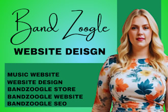 build bandzoogle website, stunning bandzoogle website and store