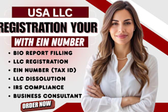 get US llc company for non USA residents, business registrations and ein number