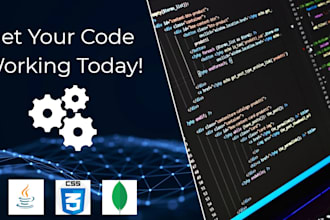 debug and fix your HTML or CSS code