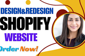 build shopify store, dropshipping store, shopify website design