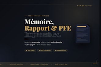 rédaction de mémoire et rapport de stage pfe , mise en page