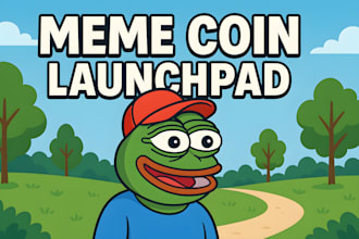 create viral meme coin art and websites that get attention