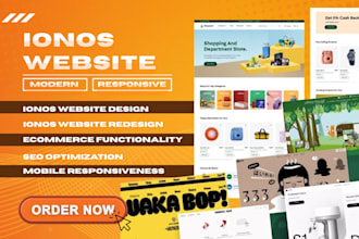 design ionos website redesign ionos website fix ionos seo design godaddy website