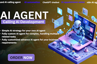 build ai agent, ai voice bot, chatbot ai calling bot ai voice agent with vapi